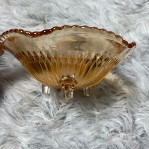 Jeanette Marigold Carnival Glass Bowl